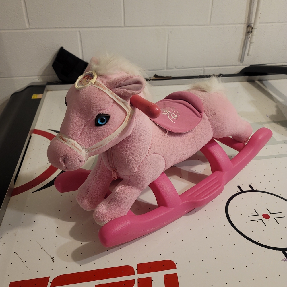 Pink Rocking Horse Toy